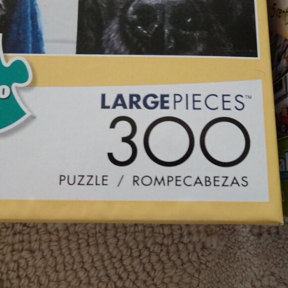Dog Jigsaw Puzzle SET OF 2 Dog Days 750 Pc & Pet's Virtual Hangout 300 Pc NEW - Picture 4 of 8